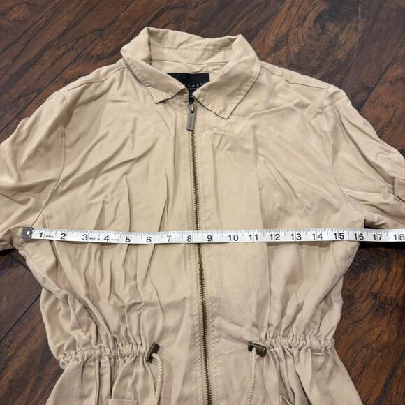 Sanctuary size Medium Neutral Lyocell Soft Lightweight Fall Time Jacket - Picture 5 of 6